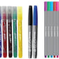 Luxor - Art and Hobby Pens| Trendy design Pen | Assorted Ink | Water Base Marker | Pack of 20 - Marah Kids