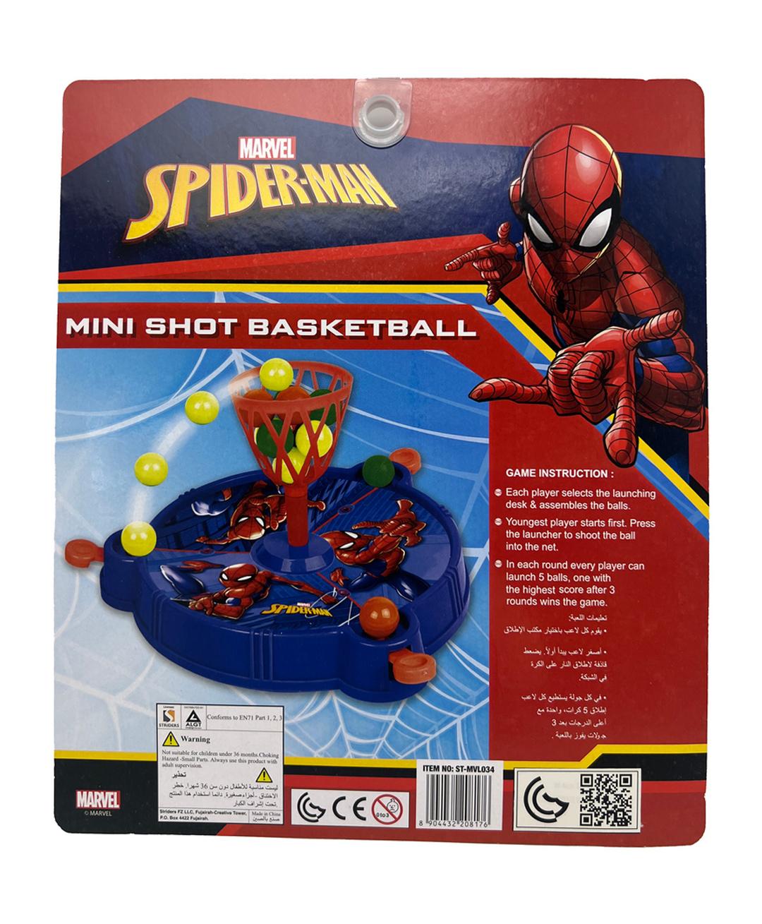 Marvel Spiderman Mini Shot Basketball