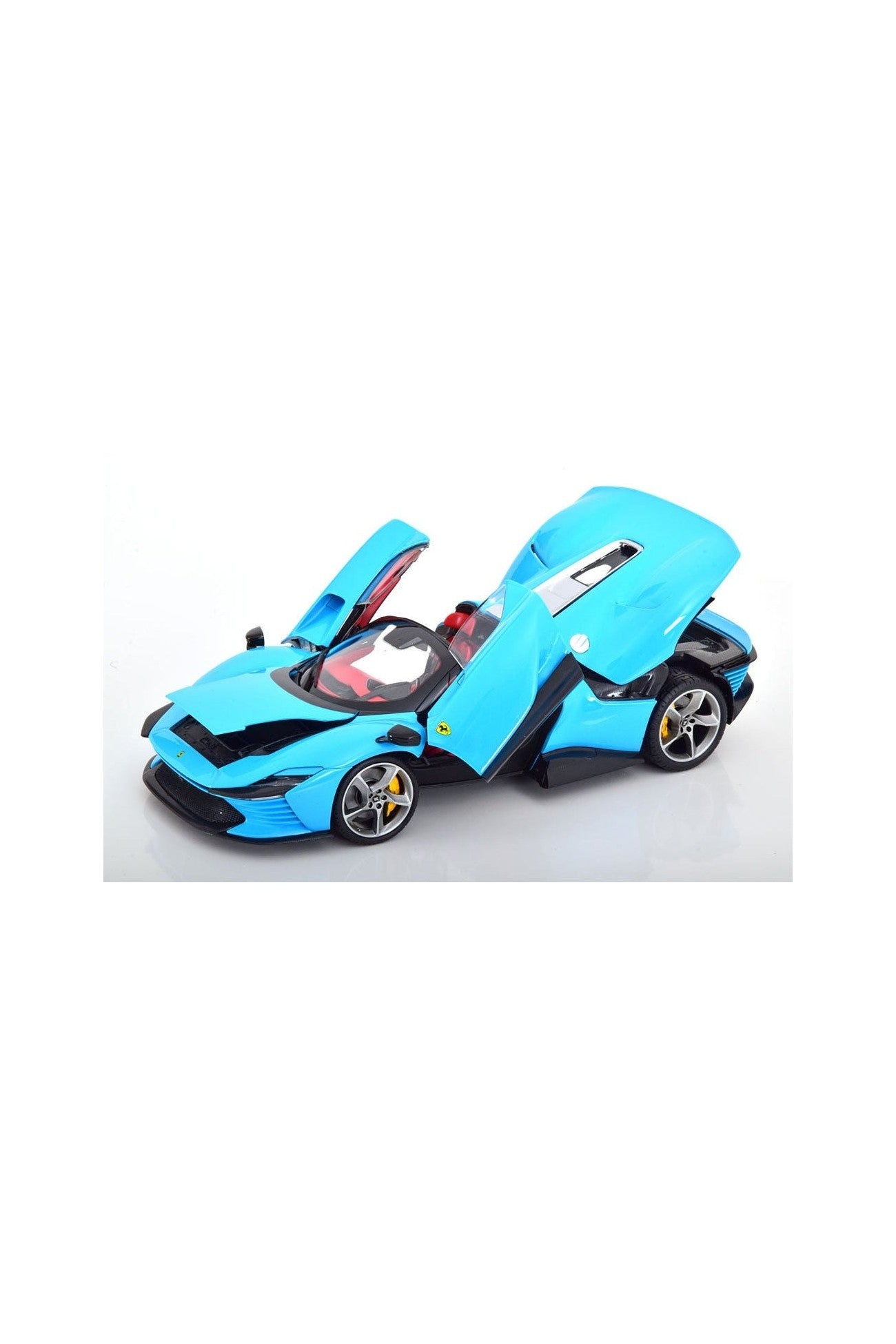 Bburago Signature Ferrari Daytona SP3 Closed Top 2022 Blue 1:18 Diecast Model - Marah Kids