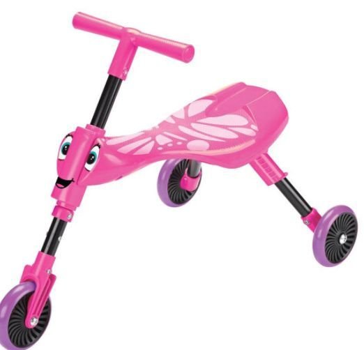 Mookie Scuttle Bug Butterfly Pink And Purple - Marah Kids