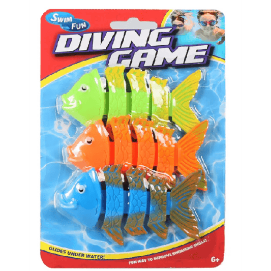 Mondo - Diving Squiggle Wiggle Toys 3Pcs - Marah Kids