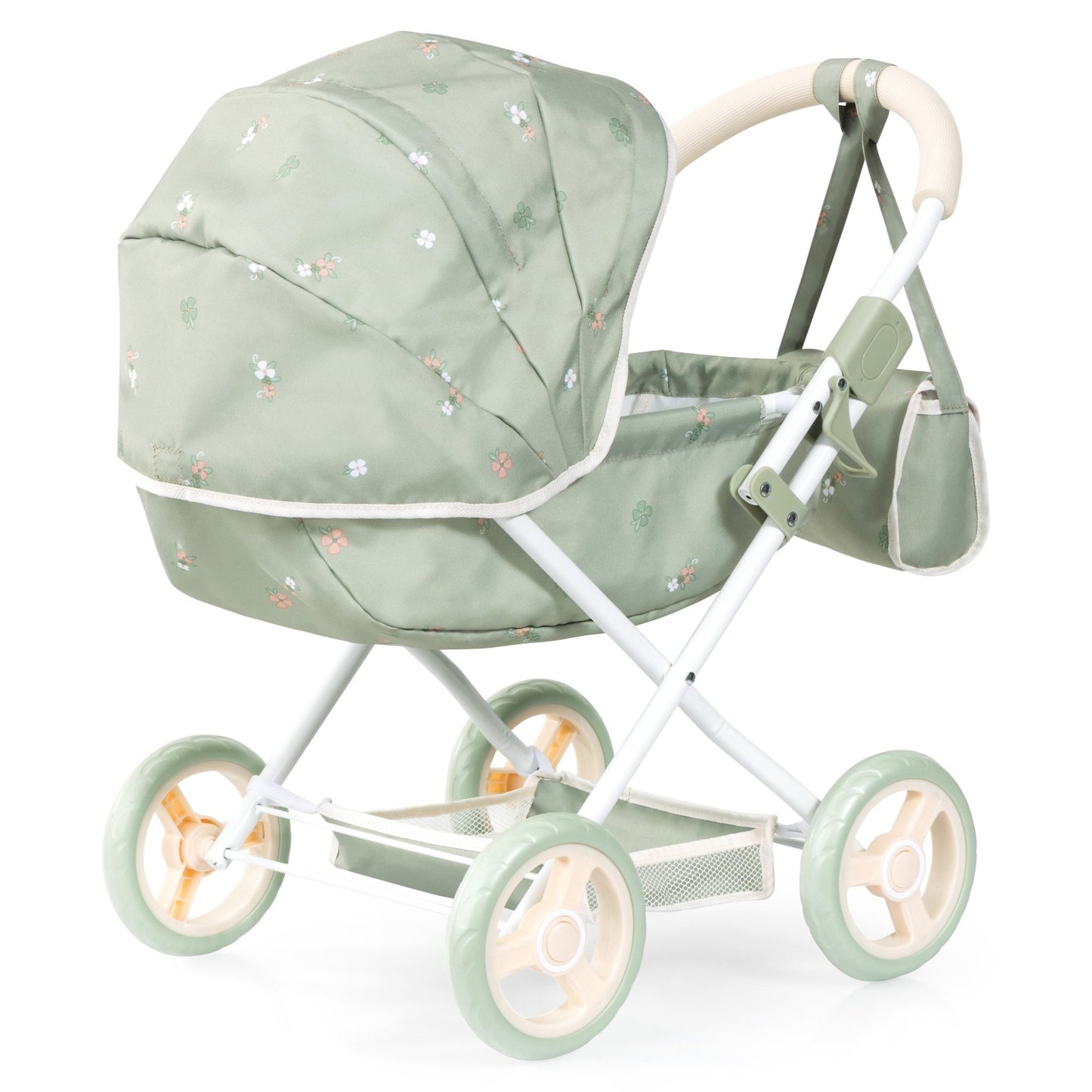 Bayer - Cosy Doll Pramset With Basket And Bag - Marah Kids