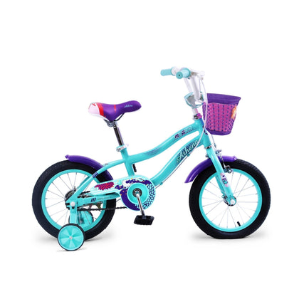 Athena 12" Kids Bicycle - Green - Marah Kids