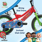 Cocomelon Beats Kids Bike - 12 Inch - Red - Marah Kids