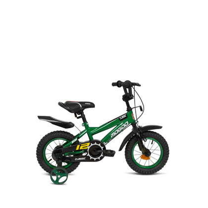 Classic 12" Kids Bike - Green - Marah Kids