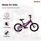 Rayon Junior 2.0 12" Kids Bicycle - Blue - Marah Kids