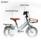VAUX Royal 12" Kids Bike - Silver - Marah Kids