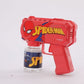Spiderman Bubble Gun With Bubble Liquid - Marah Kids