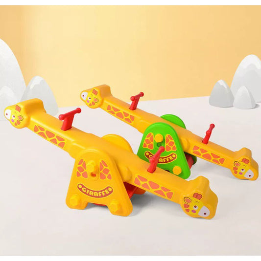 Lovely Baby - Giraffe Seasaw - Yellow - Marah Kids