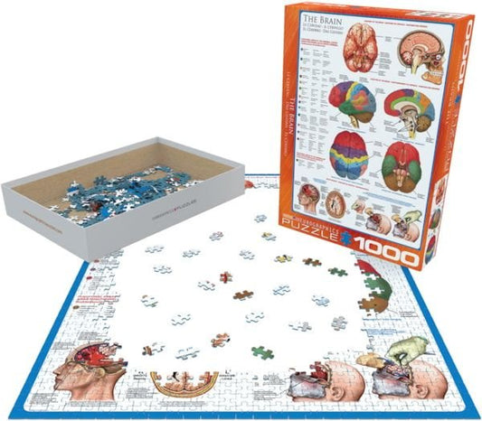 Eurographics Puzzle 1000 The Brain - Marah Kids