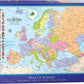 Eurographics Puzzle 1000 Map Of The Europe - Marah Kids