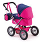 Bayer - Trendy Doll Pramset With Basket & Bag - Marah Kids