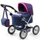 Bayer - Trendy Doll Pramset With Basket & Bag - Marah Kids