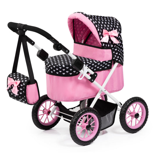 Bayer - Trendy Doll Pramset With Basket & Bag - Marah Kids