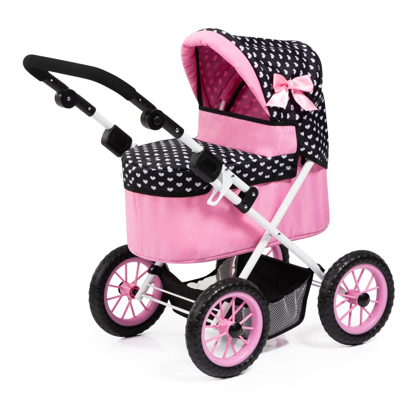 Bayer - Trendy Doll Pramset With Basket & Bag - Marah Kids