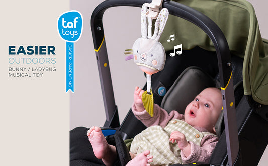 Taf Toys - Garden Stroller Bunny Musical Toy