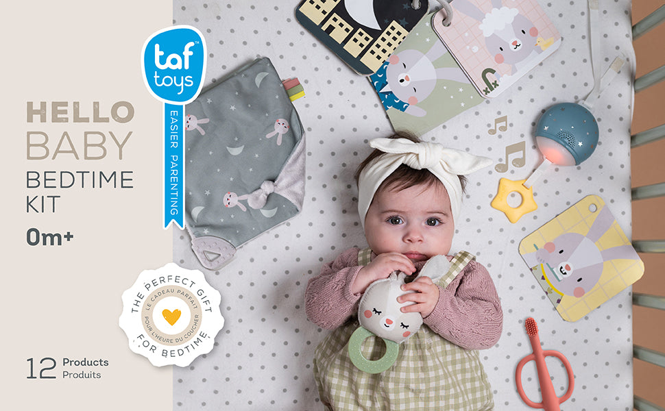 Taf Toys Bedtime Kit | Music, Lights & Baby Essentials Gift Set