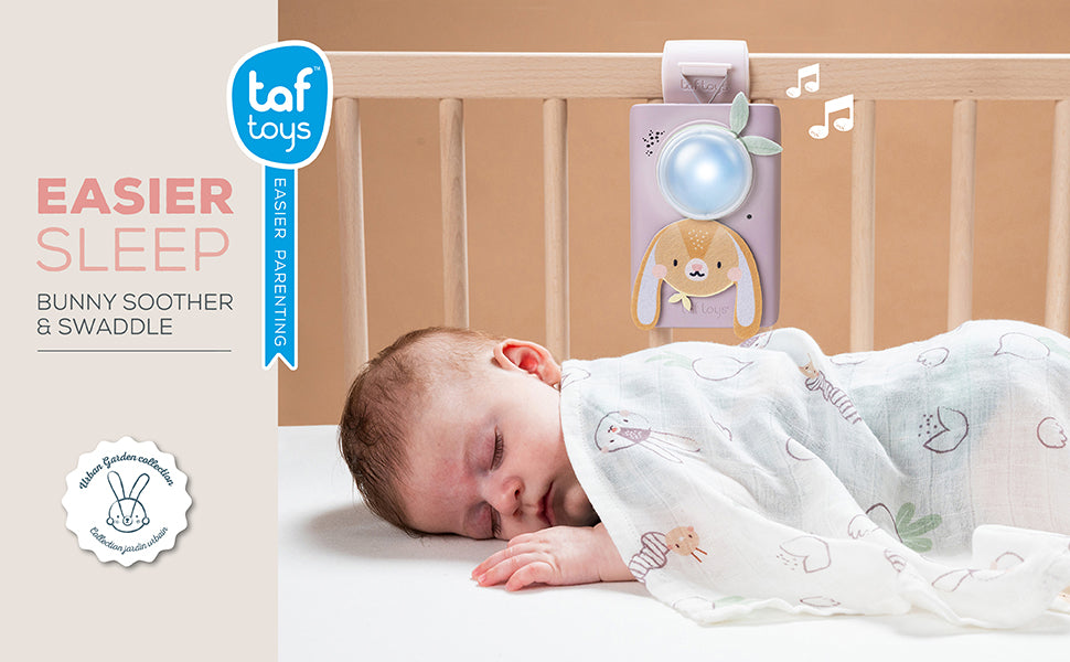 Taf Toys - Bunny Soother & Swaddle Set