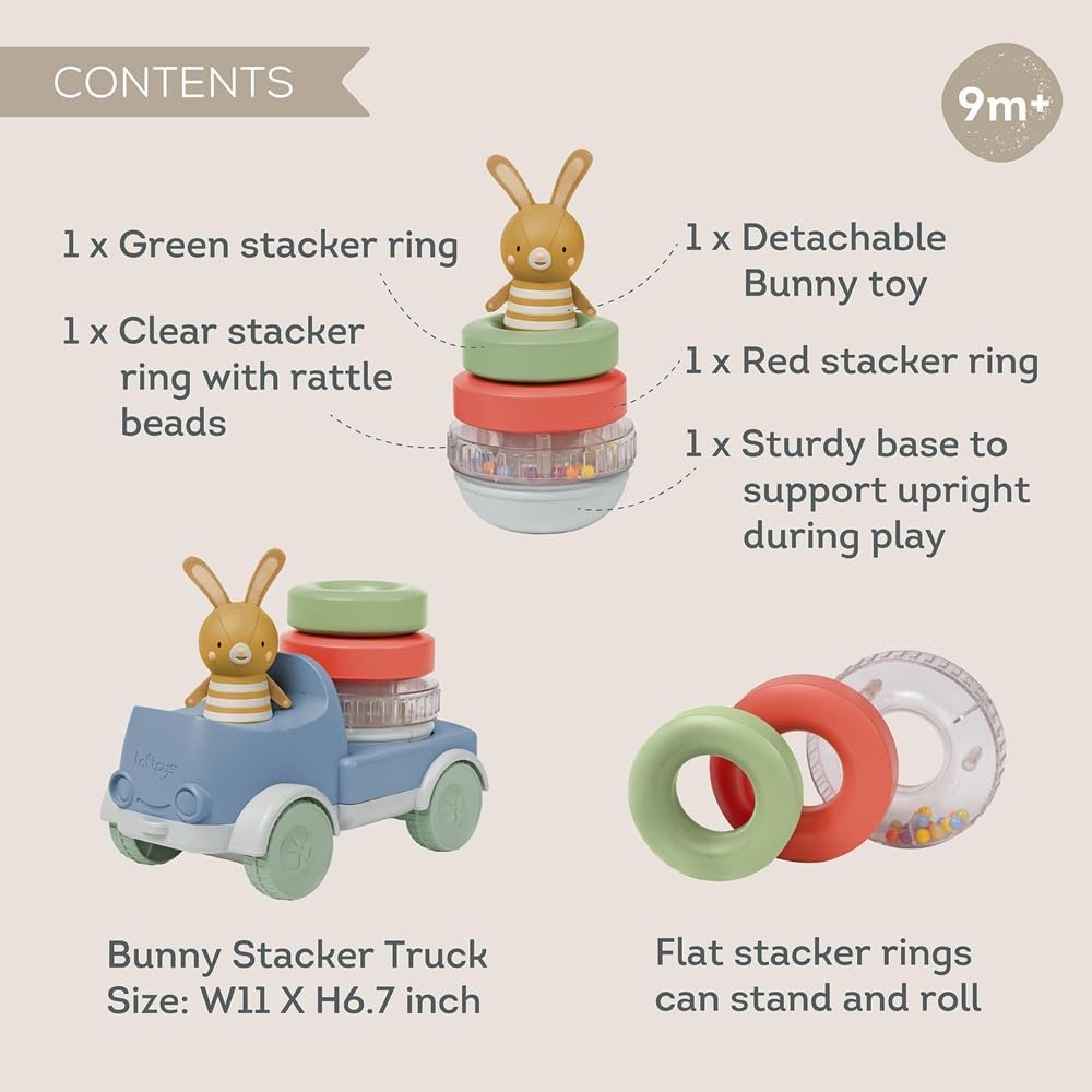 Taf Toys - Bunny Soother & Swaddle Set