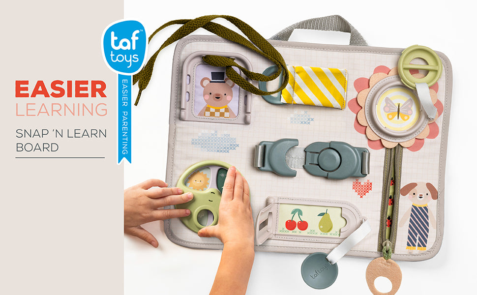 Taf Toys - Easier Learning Snap'n Learn Activity Busy Board