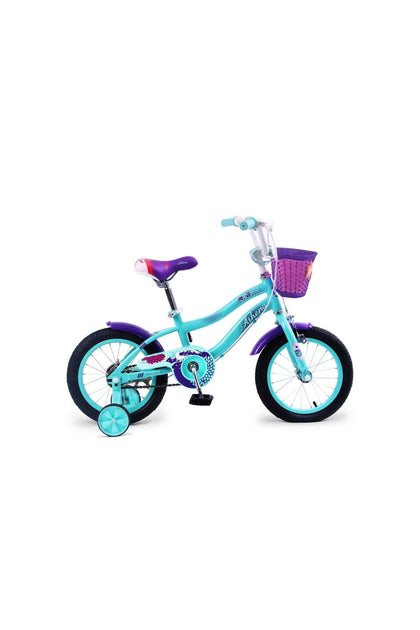 Athena 14" Kids Bicycle - Green - Marah Kids