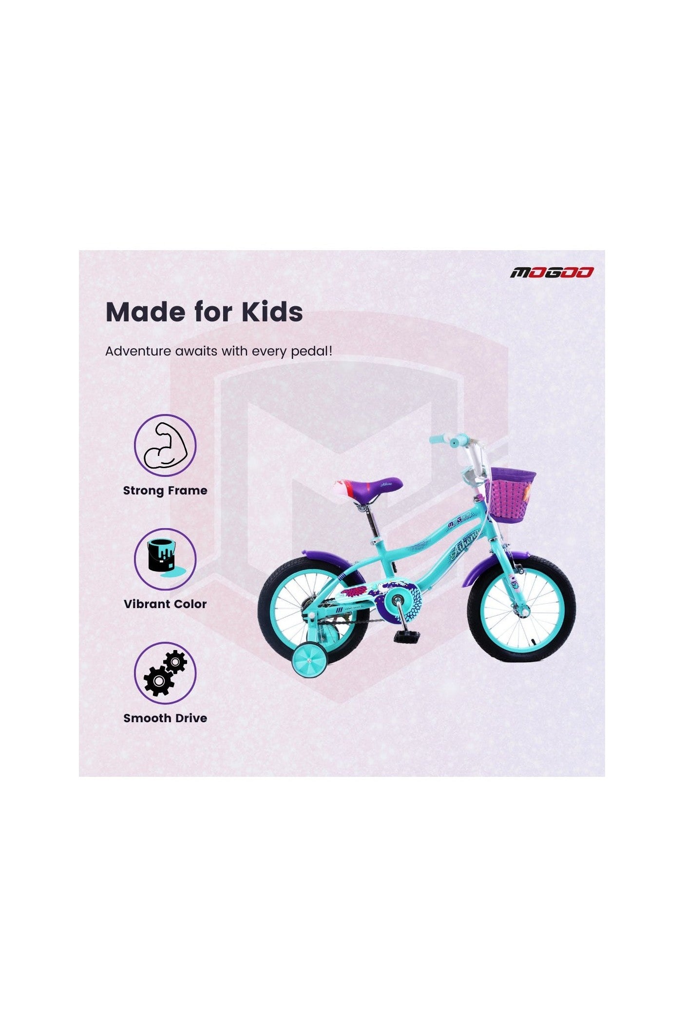 Athena 14" Kids Bicycle - Green