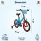 Cocomelon Play Kids Magnesium Bike - 14 Inch - Blue - Marah Kids