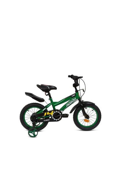 Classic 14" Kids Bike - Green - Marah Kids