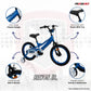 Rayon Junior 2.0 14" Kids Bicycle - Blue - Marah Kids