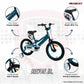 Rayon Junior 2.0 14" Kids Bicycle - Green
