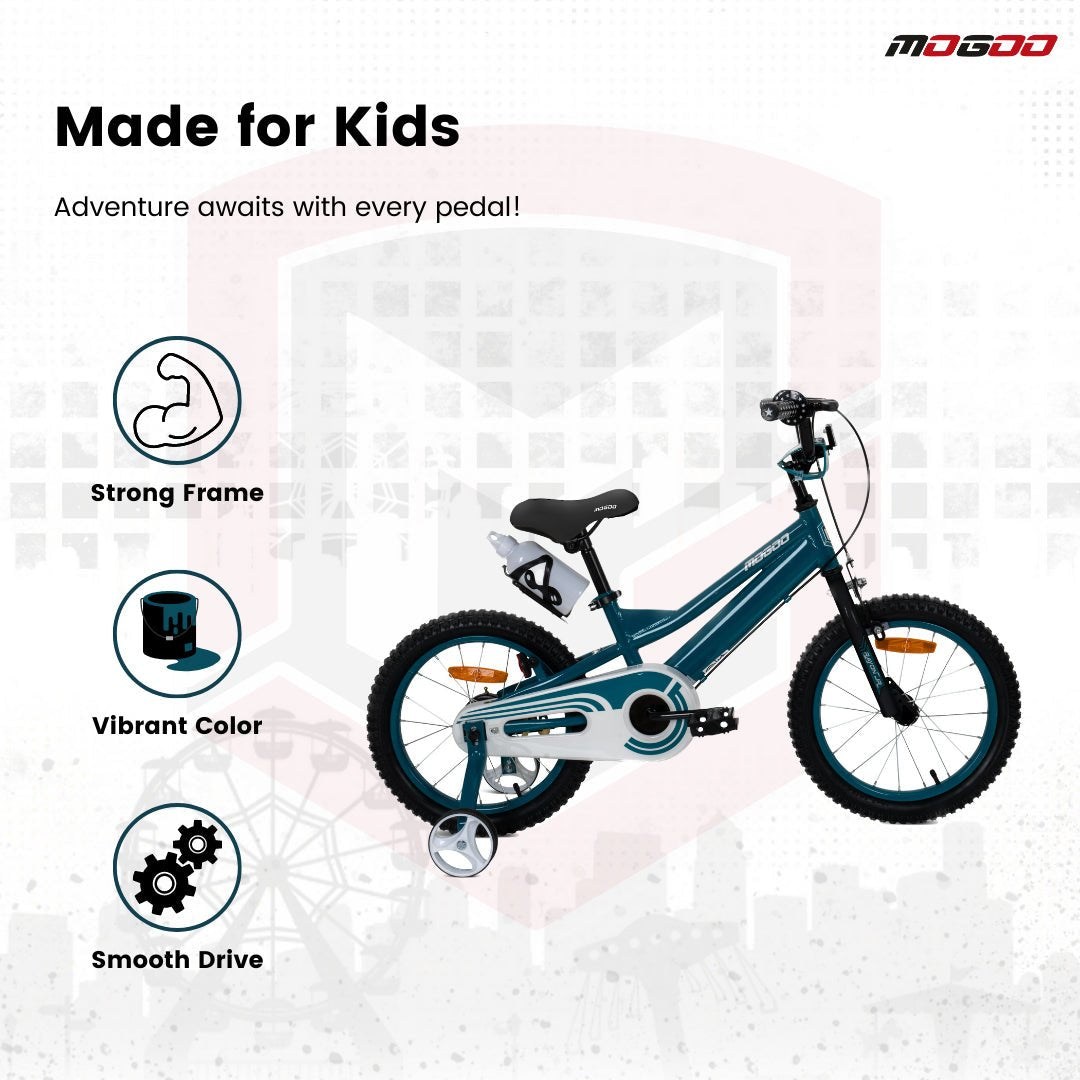 Rayon Junior 2.0 14" Kids Bicycle - Green