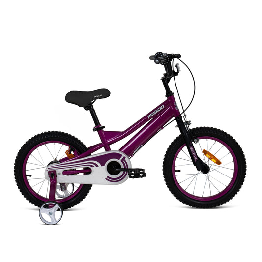 Rayon Junior 2.0 14" Kids Bicycle - Purple - Marah Kids