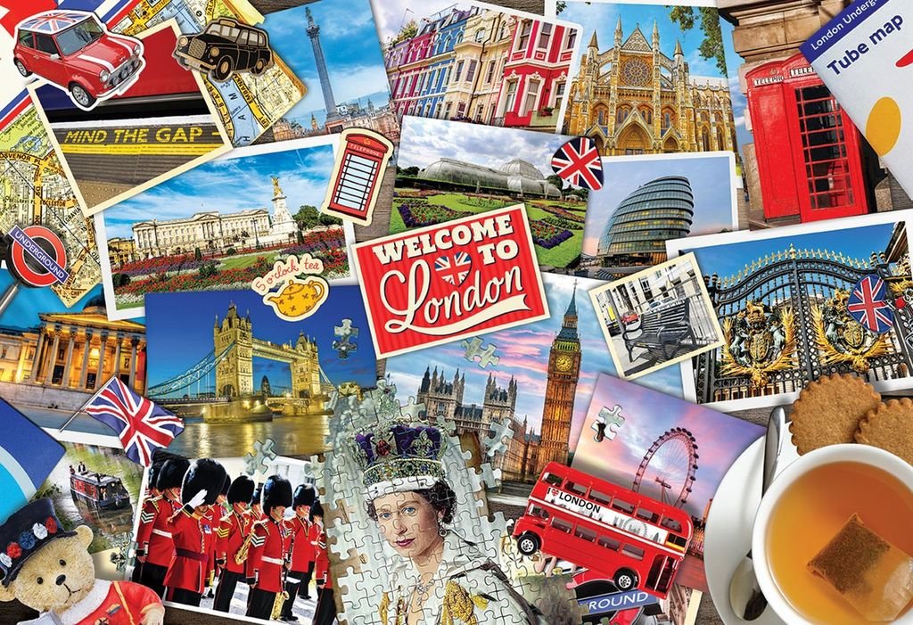 Eurographics Puzzle In Tin 550 London Bus - Marah Kids