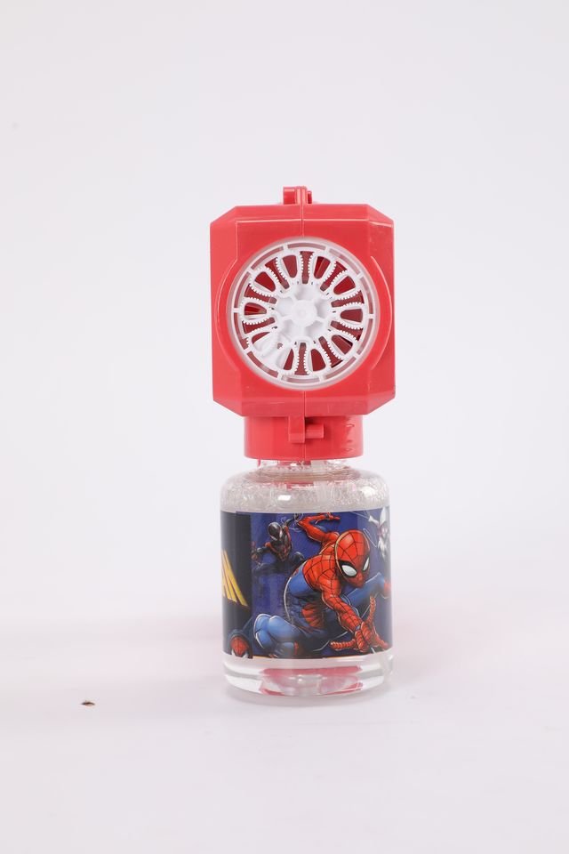 Spiderman Bubble Gun With Bubble Liquid - Marah Kids