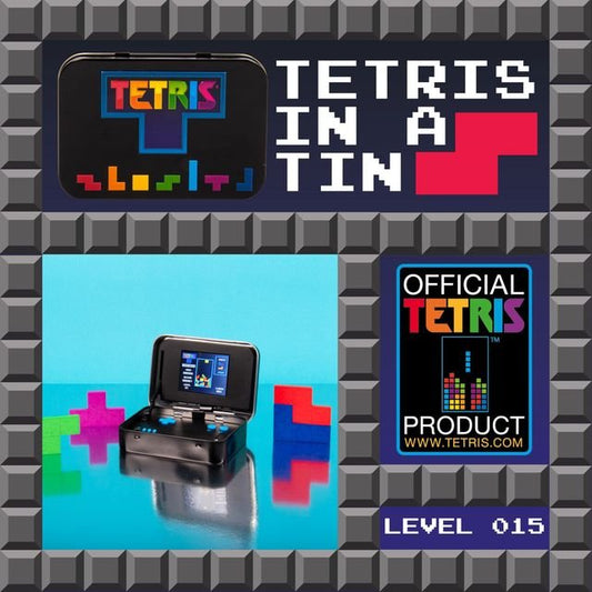 Fizz Creation Tetris Arcade In A Tin B/O - Marah Kids