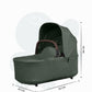 Joolz Hub² Carrycot Lightweight Foldable Bassinet – Forest Green - Marah Kids