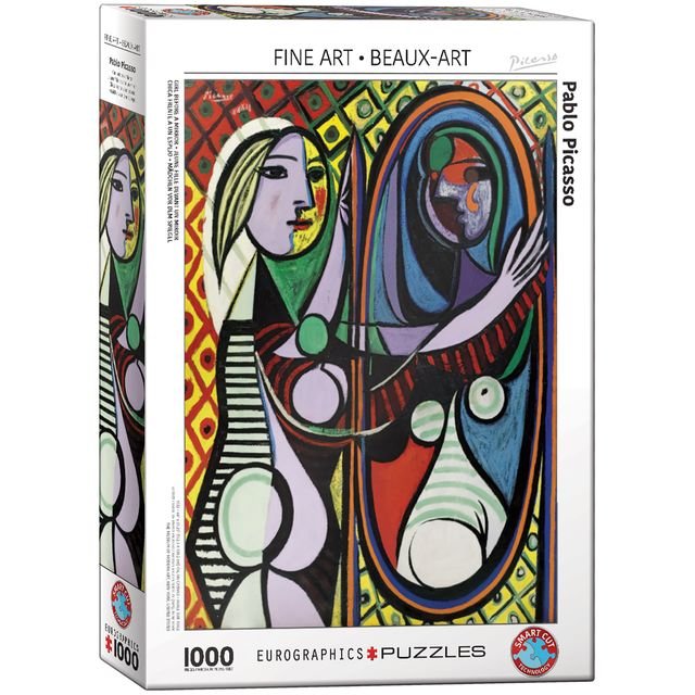Eurographics Puzzle 1000 Pablo Picasso - Girl Before A Mirror - Marah Kids