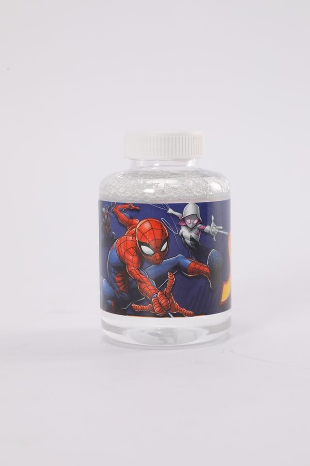 Spiderman Bubble Gun With Bubble Liquid - Marah Kids
