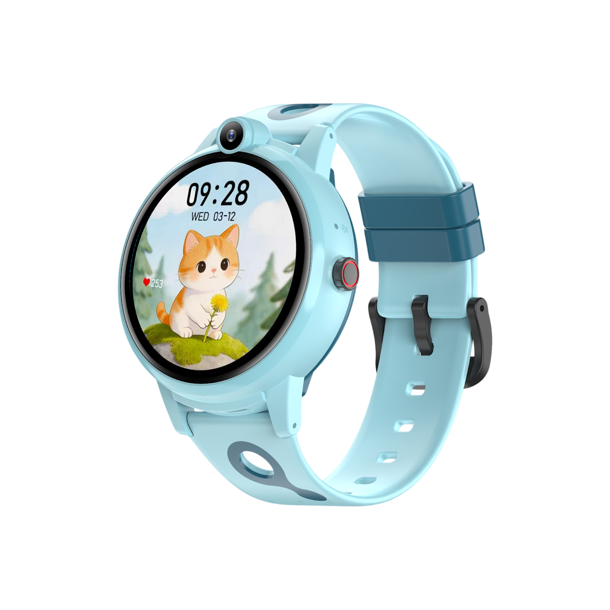 NEXORX KiddoTime Alpha R Kids Smart Watch for Boys Girls, 4G GPS Tracking Smartwatch, Video Calling, SO - image 1
