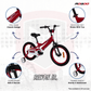 Rayon Junior 2.0 16" Kids Bicycle - Red - Marah Kids