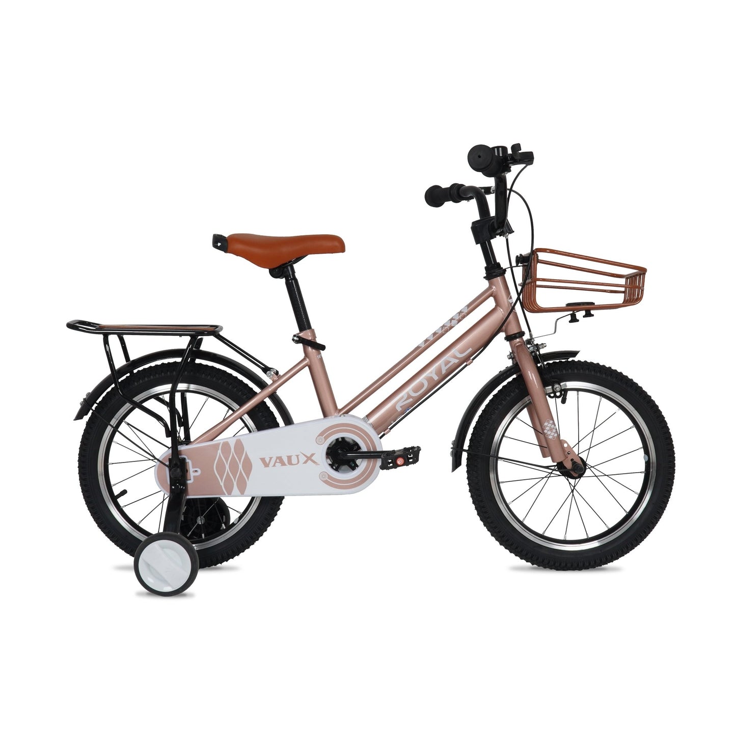 VAUX Royal 16" Kids Bike - Rose Gold - Marah Kids