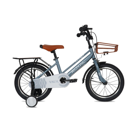 VAUX Royal 16" Kids Bike - Silver - Marah Kids