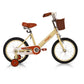 Retro 16-Inch Kids Bike - Beige