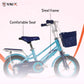 VAUX Starlette 16" Girls Bike - Green - Marah Kids