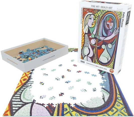 Eurographics Puzzle 1000 Pablo Picasso - Girl Before A Mirror - Marah Kids