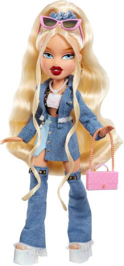 Bratz Alwayz Cloe Fashion Doll with 10 Accessories - Multicolour | Signature Bratz Style | Poseable arms and legs | Includes stylish shoes, jewelry, and a cute bag | Collectible Packaging | Ages 6 + up - Marah Kids