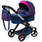 Bayer - Xeo Doll Pramset With Basket & Bag 52Cm - Marah Kids
