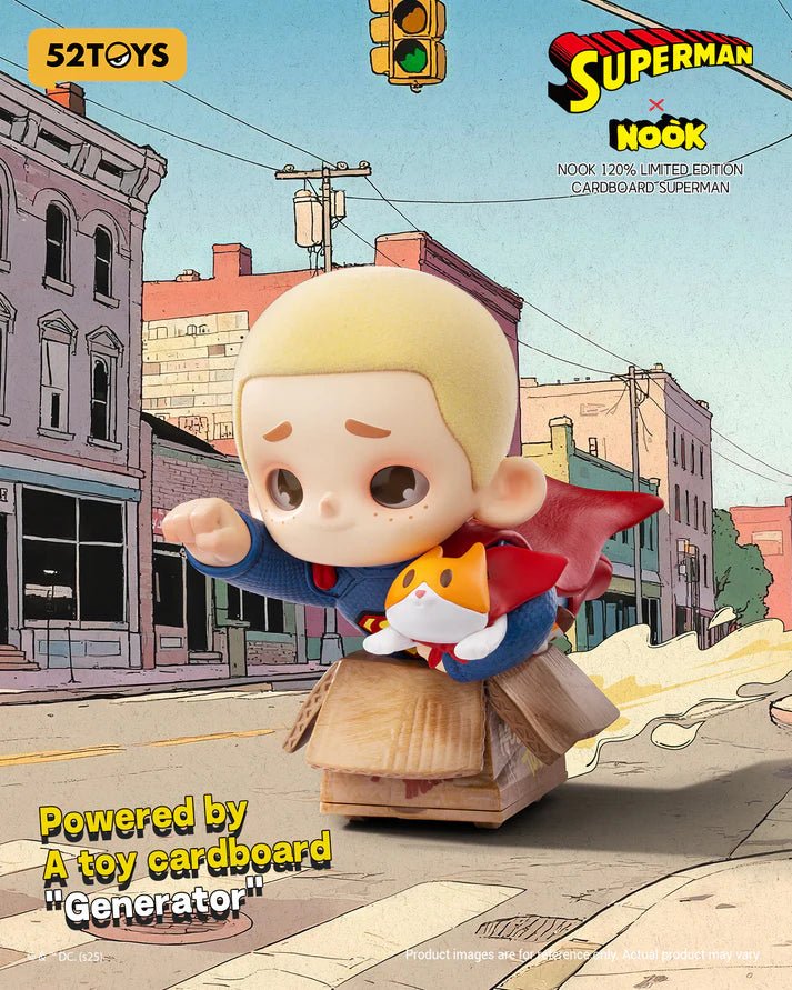 NOOK 120% Limited Edition - Cardboard Superman - Marah Kids