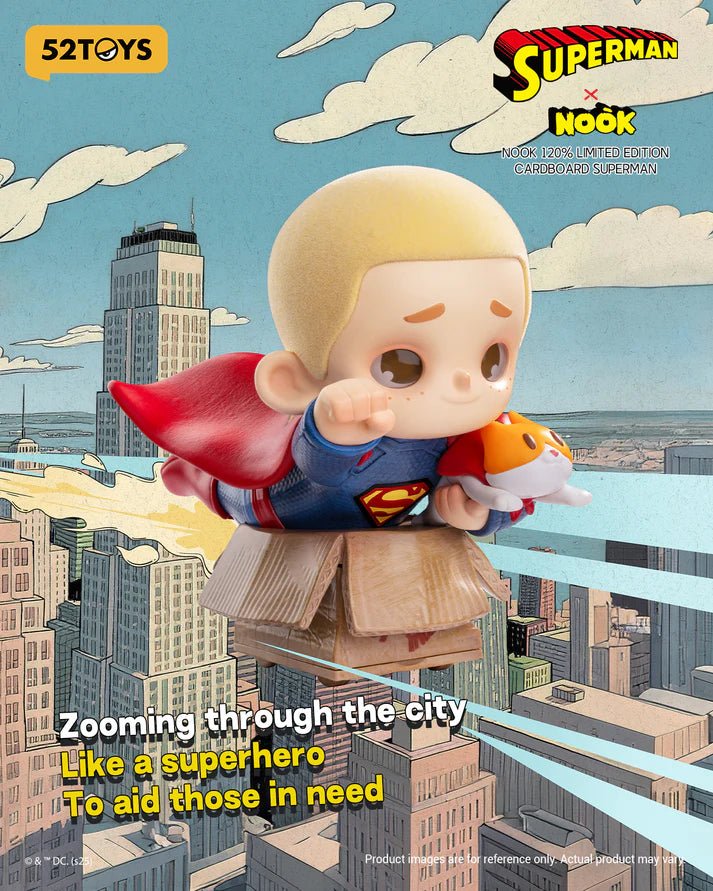 NOOK 120% Limited Edition - Cardboard Superman - Marah Kids