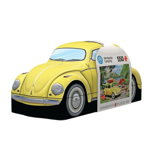Eurographics Puzzle In Tin 550 Vw Beetle Camping - Marah Kids